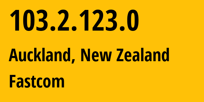 IP-адрес 103.2.123.0 (Окленд, Окленд, Новая Зеландия) определить местоположение, координаты на карте, ISP провайдер AS18015 Fastcom // кто провайдер айпи-адреса 103.2.123.0