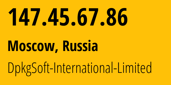 IP address 147.45.67.86 get location, coordinates on map, ISP provider AS215590 DpkgSoft-International-Limited // who is provider of ip address 147.45.67.86, whose IP address