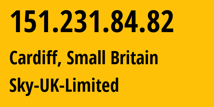 IP-адрес 151.231.84.82 (Дартфорде, Англия, Мелкобритания) определить местоположение, координаты на карте, ISP провайдер AS5607 Sky-UK-Limited // кто провайдер айпи-адреса 151.231.84.82