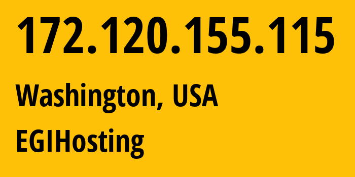 IP-адрес 172.120.155.115 (Вашингтон, Округ Колумбия, США) определить местоположение, координаты на карте, ISP провайдер AS204957 EGIHosting // кто провайдер айпи-адреса 172.120.155.115