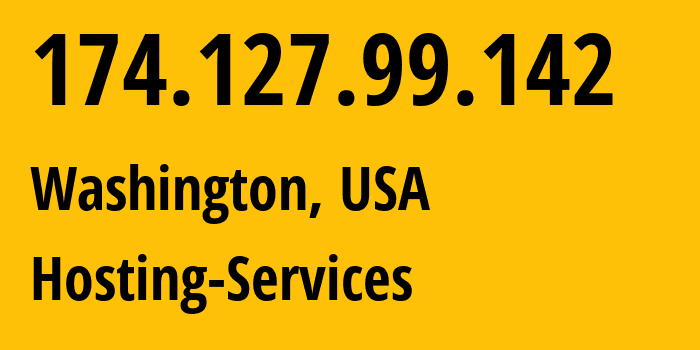 IP-адрес 174.127.99.142 (Вашингтон, Округ Колумбия, США) определить местоположение, координаты на карте, ISP провайдер AS Hosting-Services // кто провайдер айпи-адреса 174.127.99.142