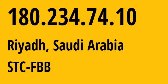 IP-адрес 180.234.74.10 определить местоположение, координаты на карте, ISP провайдер AS  // кто провайдер айпи-адреса 180.234.74.10