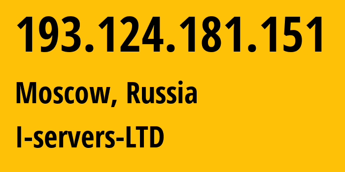 IP address 193.124.181.151 (Helsinki, Uusimaa, Finland) get location, coordinates on map, ISP provider AS207569 I-servers-LTD // who is provider of ip address 193.124.181.151, whose IP address