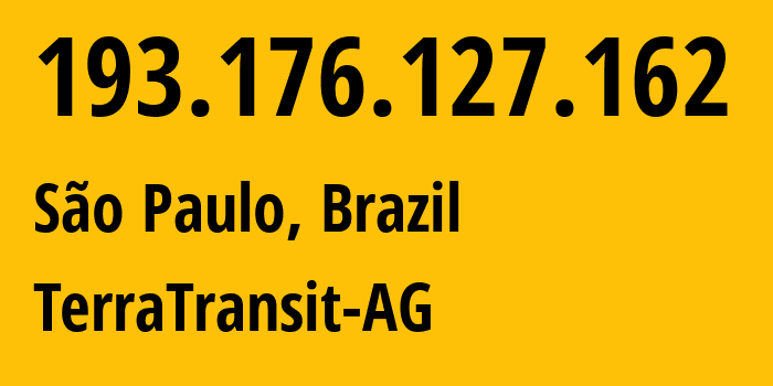 IP-адрес 193.176.127.162 (Сан-Паулу, Сан-Паулу, Бразилия) определить местоположение, координаты на карте, ISP провайдер AS212238 Datacamp-Limited // кто провайдер айпи-адреса 193.176.127.162