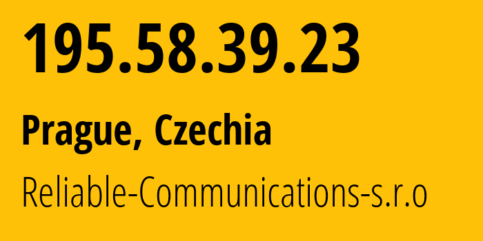 IP address 195.58.39.23 (Frankfurt am Main, Hesse, Germany) get location, coordinates on map, ISP provider AS216127 International-Hosting-Company-Limited // who is provider of ip address 195.58.39.23, whose IP address