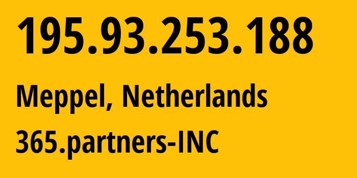 IP address 195.93.253.188 get location, coordinates on map, ISP provider AS198178 365.partners-INC // who is provider of ip address 195.93.253.188, whose IP address