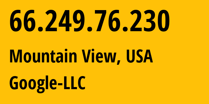 IP address 66.249.76.230 (Houston, Texas, USA) get location, coordinates on map, ISP provider AS15169 Google-LLC // who is provider of ip address 66.249.76.230, whose IP address