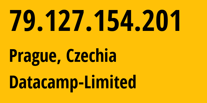 IP-адрес 79.127.154.201 (Прага, Prague, Чехия) определить местоположение, координаты на карте, ISP провайдер AS212238 Datacamp-Limited // кто провайдер айпи-адреса 79.127.154.201