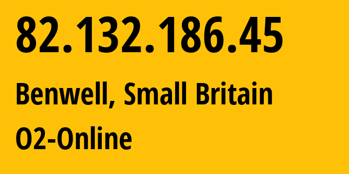 IP-адрес 82.132.186.45 (Мидлсбро, Англия, Мелкобритания) определить местоположение, координаты на карте, ISP провайдер AS35228 O2-Online // кто провайдер айпи-адреса 82.132.186.45