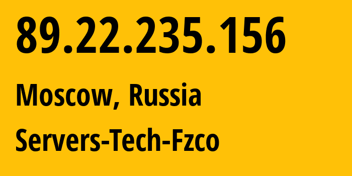 IP address 89.22.235.156 (Stockholm, Stockholm County, Sweden) get location, coordinates on map, ISP provider AS210644 Aeza-International-LTD // who is provider of ip address 89.22.235.156, whose IP address