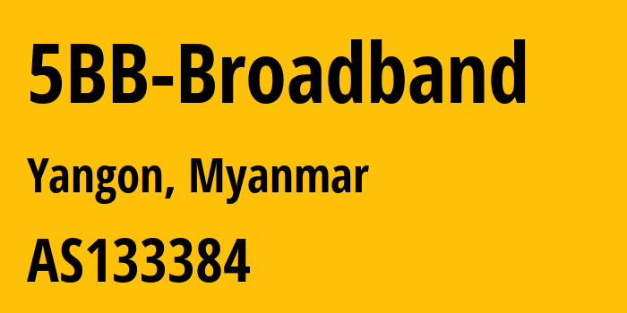 Информация о провайдере 5BB-Broadband AS133384 Global Technology Co., Ltd.: все IP-адреса, network, все айпи-подсети
