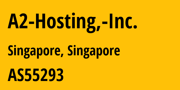 Информация о провайдере A2-Hosting,-Inc. AS55293 A2 Hosting, Inc.: все IP-адреса, network, все айпи-подсети