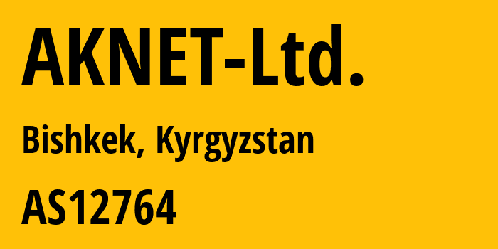 Информация о провайдере AKNET-Ltd. AS12764 AKNET Ltd.: все IP-адреса, network, все айпи-подсети