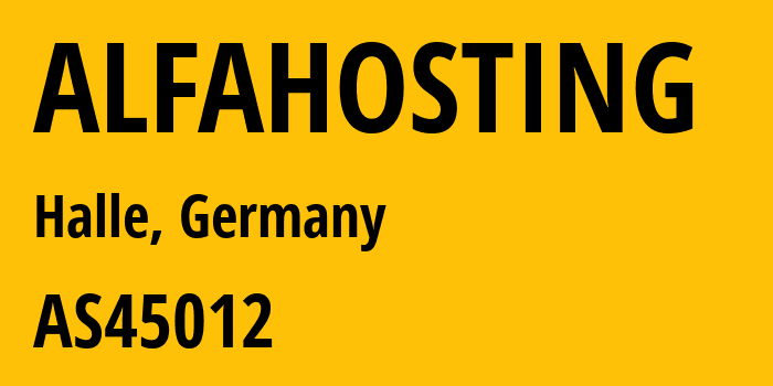 Информация о провайдере ALFAHOSTING AS45012 dogado GmbH: все IP-адреса, network, все айпи-подсети