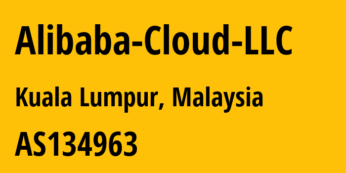 Информация о провайдере Alibaba-Cloud-LLC AS45102 Alibaba (US) Technology Co., Ltd.: все IP-адреса, network, все айпи-подсети