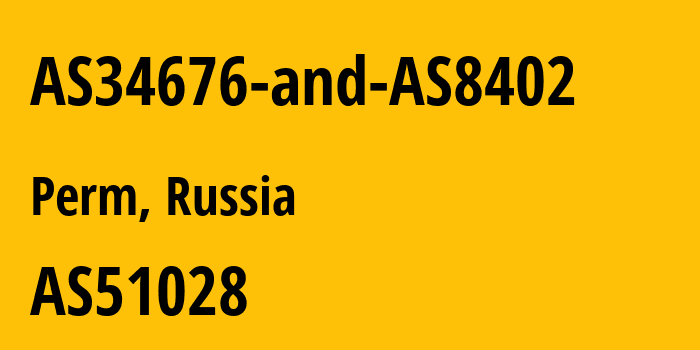 Информация о провайдере AS34676-and-AS8402 AS51028 Zummer LLC: все IP-адреса, network, все айпи-подсети