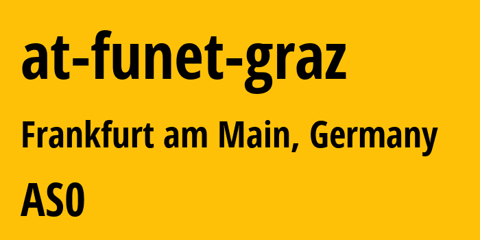 Информация о провайдере at-funet-graz : все IP-адреса, network, все айпи-подсети