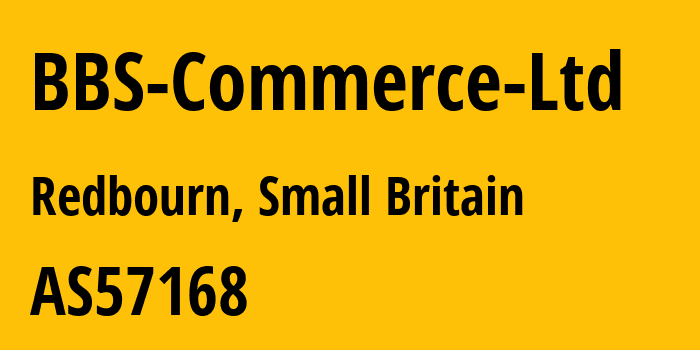 Информация о провайдере BBS-Commerce-Ltd AS57168 Amito Ltd: все IP-адреса, network, все айпи-подсети