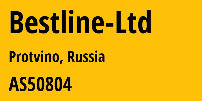 Информация о провайдере Bestline-Ltd AS50804 Bestline Ltd: все IP-адреса, network, все айпи-подсети