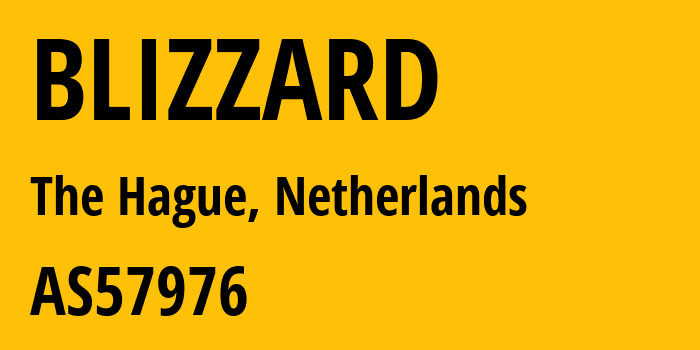 Информация о провайдере BLIZZARD AS57976 Blizzard Entertainment, Inc: все IP-адреса, network, все айпи-подсети