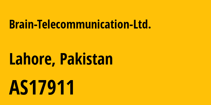 Информация о провайдере Brain-Telecommunication-Ltd. AS17911 Brain Telecommunication Ltd.: все IP-адреса, network, все айпи-подсети