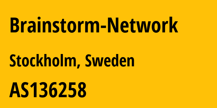 Информация о провайдере Brainstorm-Network AS136258 BrainStorm Network, Inc: все IP-адреса, network, все айпи-подсети