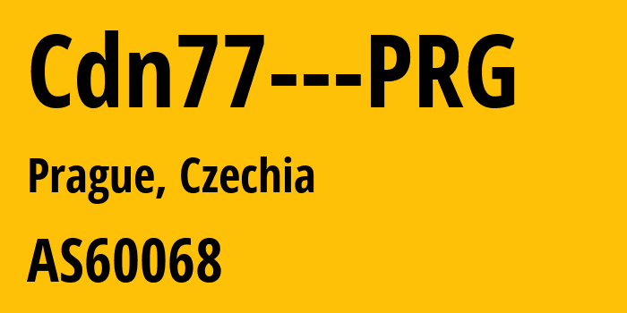 Информация о провайдере Cdn77---PRG AS60068 Datacamp Limited: все IP-адреса, network, все айпи-подсети