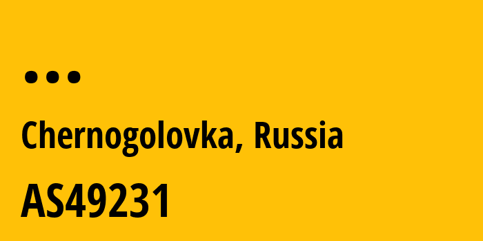 Информация о провайдере Chernogolovskaya-Telefonnaya-Kompaniya-Ltd. AS49231 Chernogolovskaya Telefonnaya Kompaniya Ltd.: все IP-адреса, network, все айпи-подсети