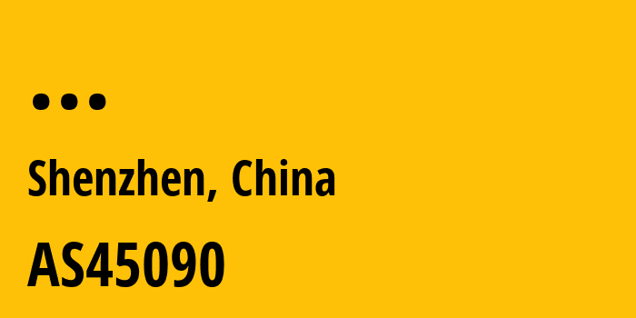 Информация о провайдере China-Internet-Network-Information-Center AS45090 Shenzhen Tencent Computer Systems Company Limited: все IP-адреса, network, все айпи-подсети