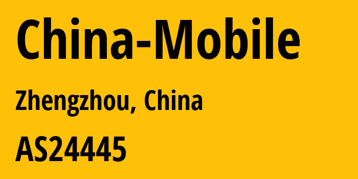 Информация о провайдере China-Mobile AS9808 China Mobile Communications Group Co., Ltd.: все IP-адреса, network, все айпи-подсети