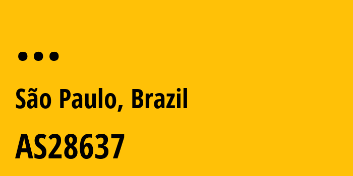 Информация о провайдере Cia-Proc.-de-Dados-do-Estado-de-S-Paulo---Prodesp AS28637 Cia Proc. de Dados do Estado de S Paulo - Prodesp: все IP-адреса, network, все айпи-подсети