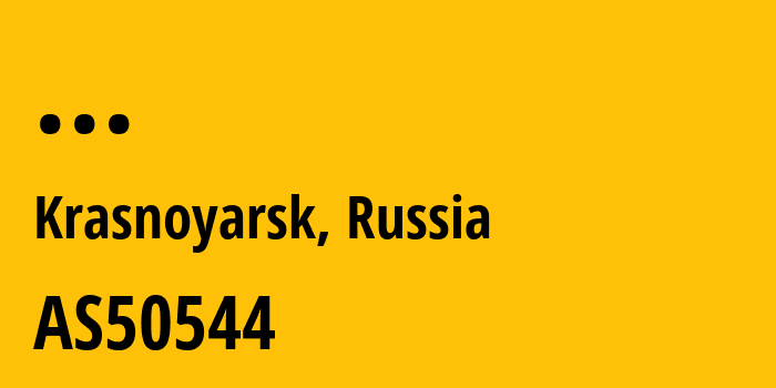 Информация о провайдере CJSC-ER-Telecom-Holding-Krasnoyarsk-branch AS50544 JSC ER-Telecom Holding: все IP-адреса, network, все айпи-подсети