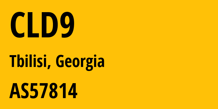 Информация о провайдере CLD9 AS57814 Cloud 9 Ltd.: все IP-адреса, network, все айпи-подсети