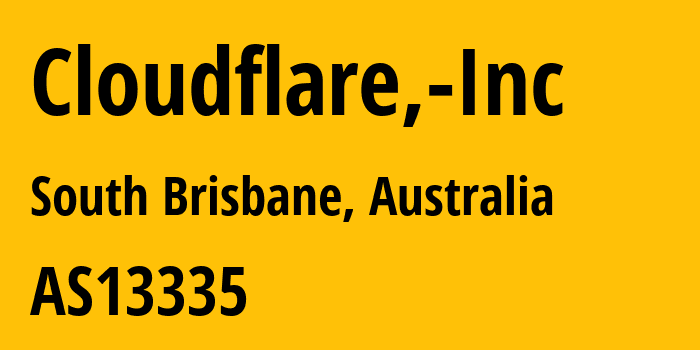 Информация о провайдере Cloudflare,-Inc AS13335 Cloudflare, Inc.: все IP-адреса, network, все айпи-подсети