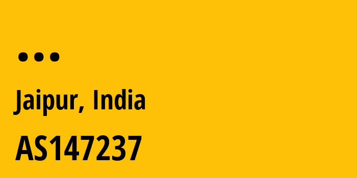Информация о провайдере Cloudminister-Technologies-Private-Limited AS147237 CLOUDMINISTER TECHNOLOGIES PRIVATE LIMITED: все IP-адреса, network, все айпи-подсети