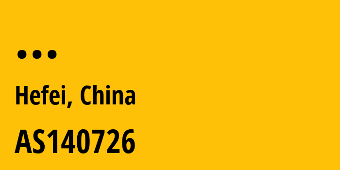 Информация о провайдере CNC-Group-CHINA169-AnHui-province-network AS140726 UNICOM AnHui province network: все IP-адреса, network, все айпи-подсети