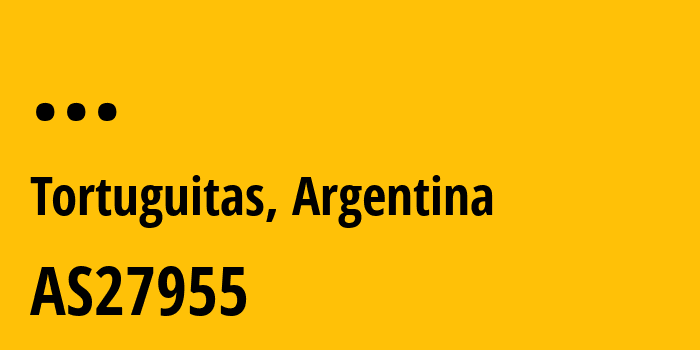 Информация о провайдере Cooperativa-de-Provisión-de-Servicios-Publicos-de-Tortuguitas AS27955 Cooperativa de Provisión de Servicios Publicos de Tortuguitas: все IP-адреса, network, все айпи-подсети