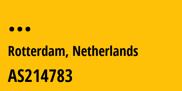 Информация о провайдере Danny-Nieuwenhuis-trading-as-DedicatedNodes AS214783 Danny Nieuwenhuis trading as DedicatedNodes: все IP-адреса, network, все айпи-подсети