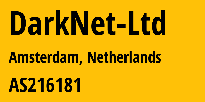 Информация о провайдере DarkNet-Ltd AS216181 DarkNet Ltd: все IP-адреса, network, все айпи-подсети