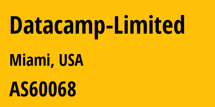 Информация о провайдере Datacamp-Limited AS212238 Datacamp Limited: все IP-адреса, network, все айпи-подсети