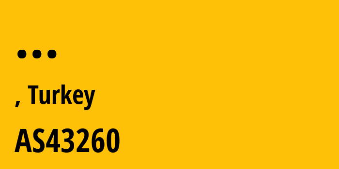 Информация о провайдере Datafex-Bilisim-Teknolojileri-Ticaret-Limited-Sirketi AS43260 DGN TEKNOLOJI A.S.: все IP-адреса, network, все айпи-подсети