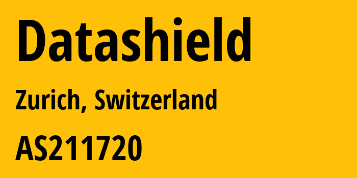 Информация о провайдере Datashield AS211720 Datashield, Inc.: все IP-адреса, network, все айпи-подсети