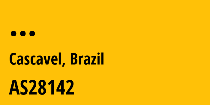 Информация о провайдере DIGITAL-DESIGN-SERVIÇOS-DE-TELECOMUNICAÇÕES-EIRELI AS28142 DIGITAL DESIGN SERVIÇOS DE TELECOMUNICAÇÕES EIRELI: все IP-адреса, network, все айпи-подсети