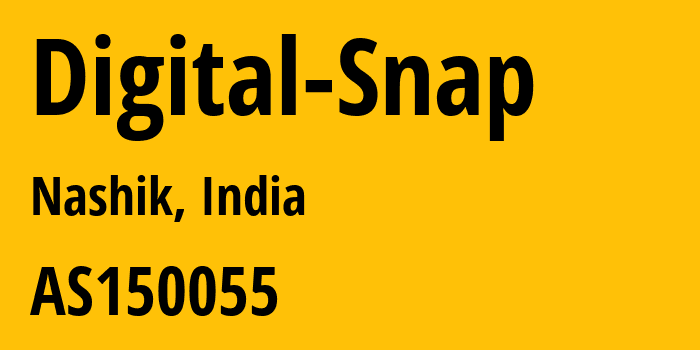 Информация о провайдере Digital-Snap AS150055 DIGITAL SNAP: все IP-адреса, network, все айпи-подсети