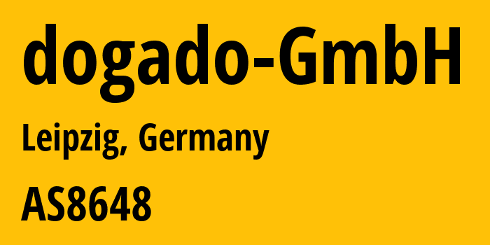 Информация о провайдере dogado-GmbH AS45012 dogado GmbH: все IP-адреса, network, все айпи-подсети