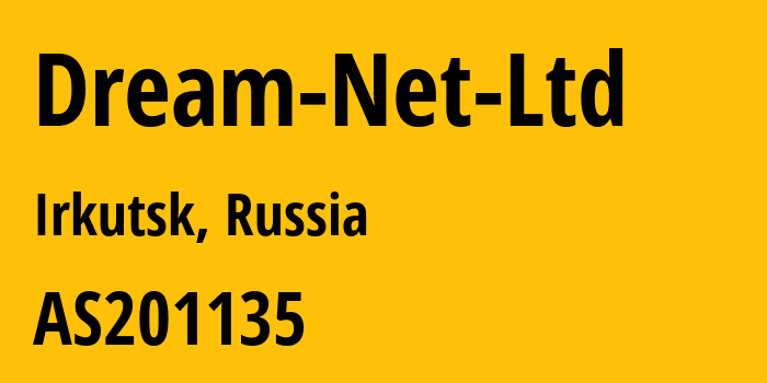 Информация о провайдере Dream-Net-Ltd AS201135 Dream Net Ltd: все IP-адреса, network, все айпи-подсети