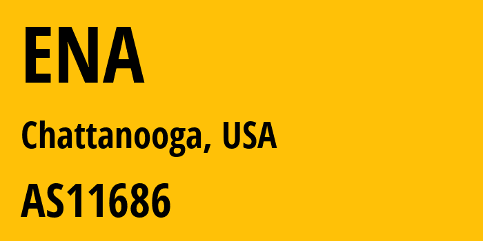 Информация о провайдере ENA AS11686 Zayo Bandwidth: все IP-адреса, network, все айпи-подсети