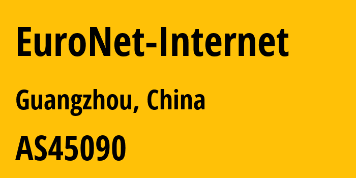 Информация о провайдере EuroNet-Internet AS45090 Shenzhen Tencent Computer Systems Company Limited: все IP-адреса, network, все айпи-подсети