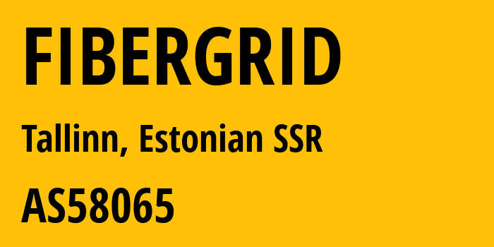 Информация о провайдере FIBERGRID AS58065 Orion Network Limited: все IP-адреса, network, все айпи-подсети