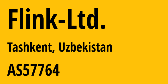 Информация о провайдере Flink-Ltd. AS57764 Flink Ltd.: все IP-адреса, network, все айпи-подсети